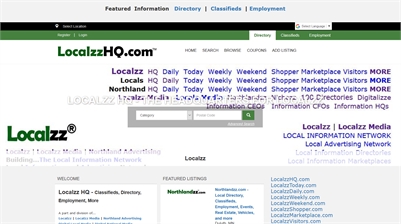 LocalzzHQ.com  - National to local directory, classifieds, and employment. 